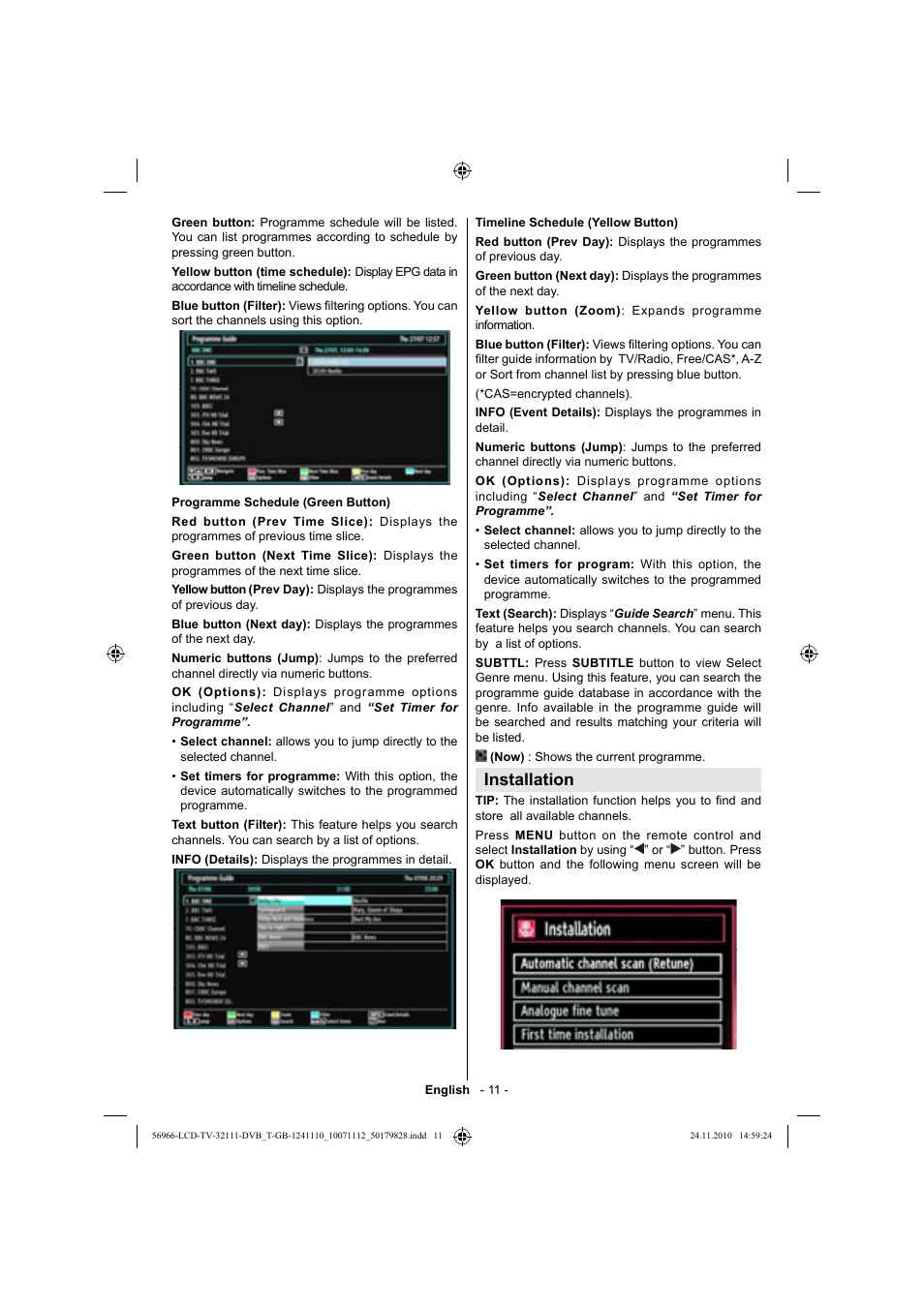 Installation | Silvercrest LCD-TV 32111 User Manual | Page 13 / 33