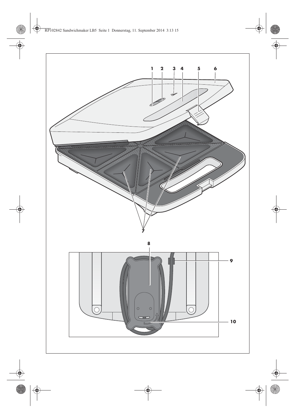 Silvercrest SSWM 1400 A1 User Manual | Page 3 / 58