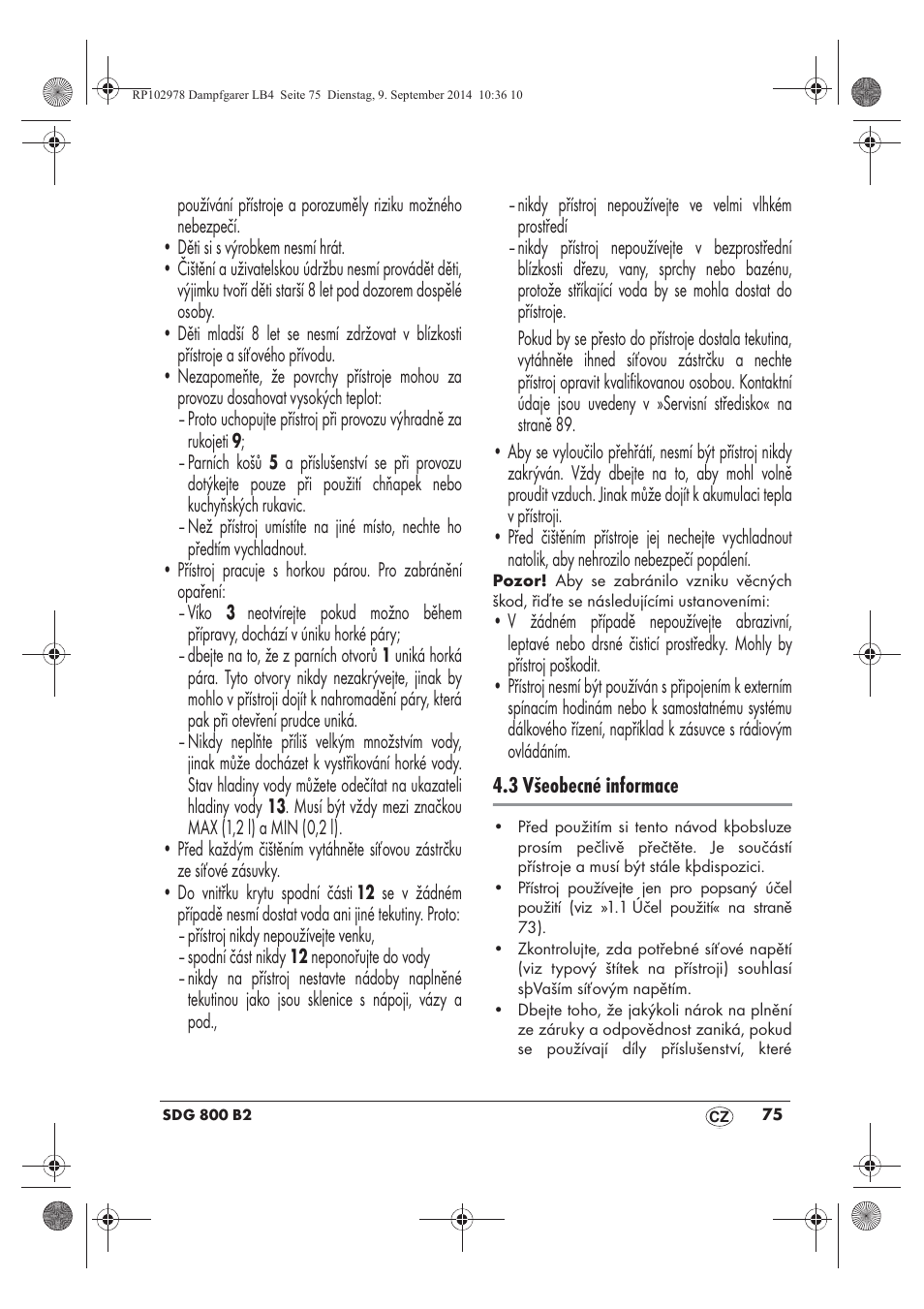 Silvercrest SDG 800 B2 User Manual | Page 77 / 130