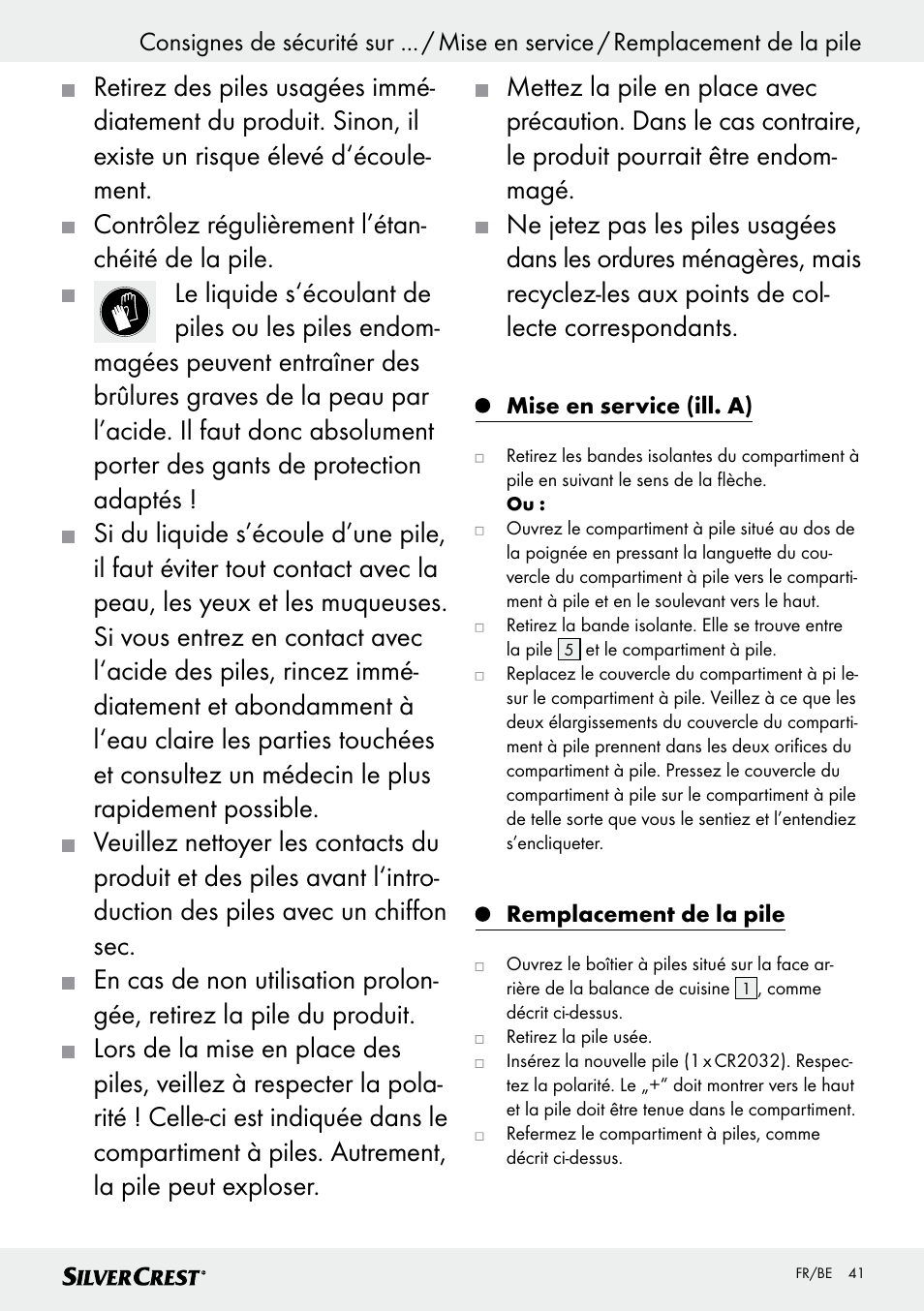 Silvercrest SKWD B1 User Manual | Page 41 / 61