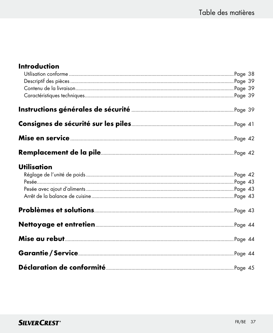 Silvercrest SKWD B1 User Manual | Page 37 / 66
