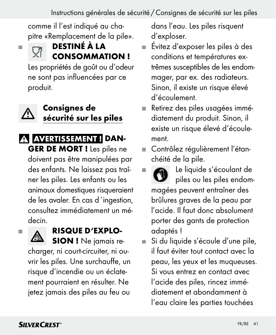Silvercrest SKWD B1 User Manual | Page 41 / 66