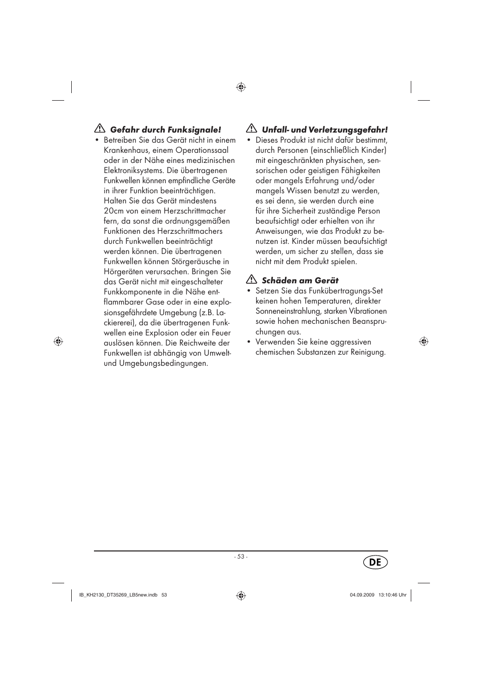 Silvercrest KH 2130 User Manual | Page 55 / 61