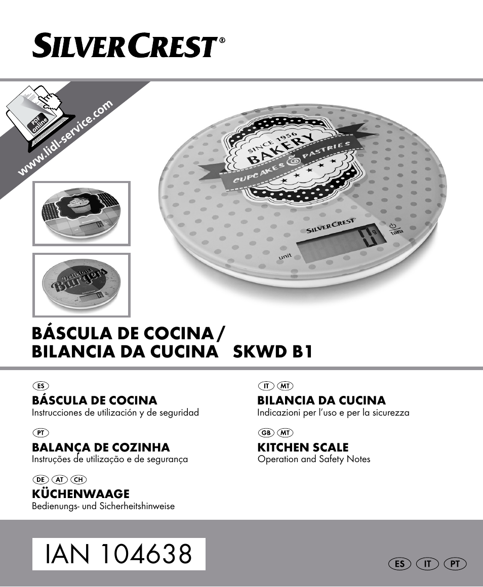 Silvercrest SKWD B1 User Manual | 52 pages