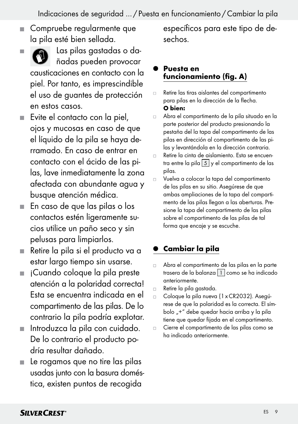 Silvercrest SKWD B1 User Manual | Page 9 / 45