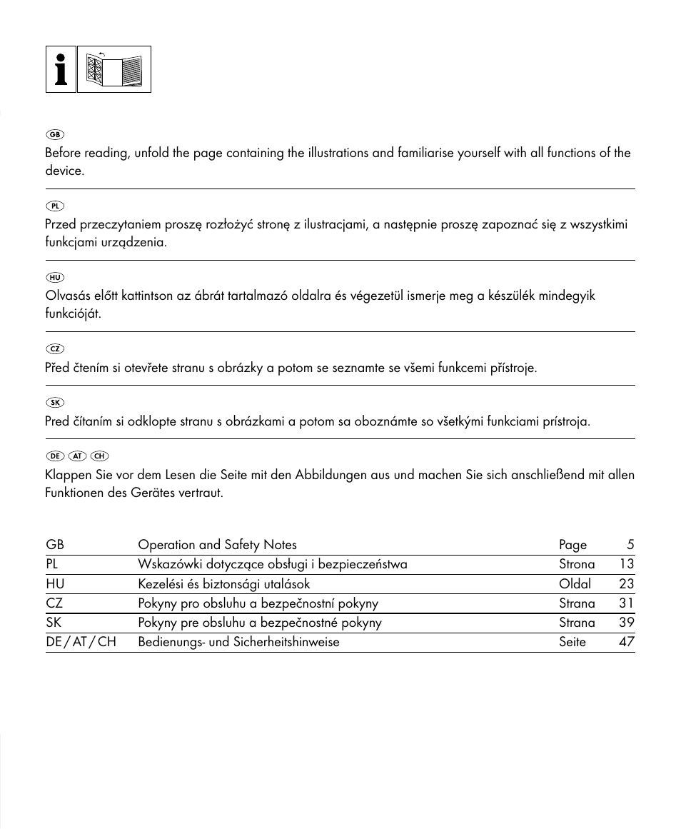 Silvercrest SKWD B1 User Manual | Page 2 / 56