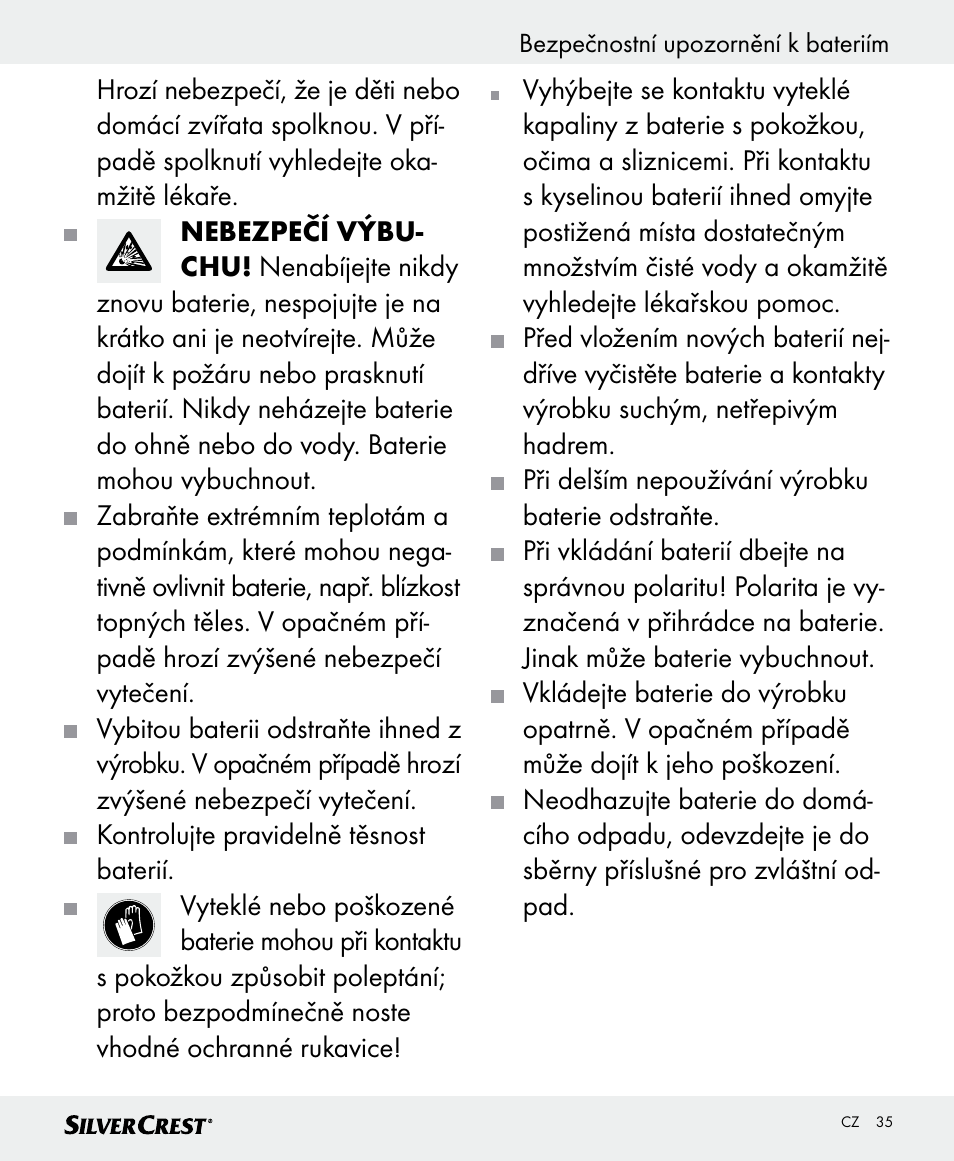 Silvercrest SKWD B1 User Manual | Page 35 / 56