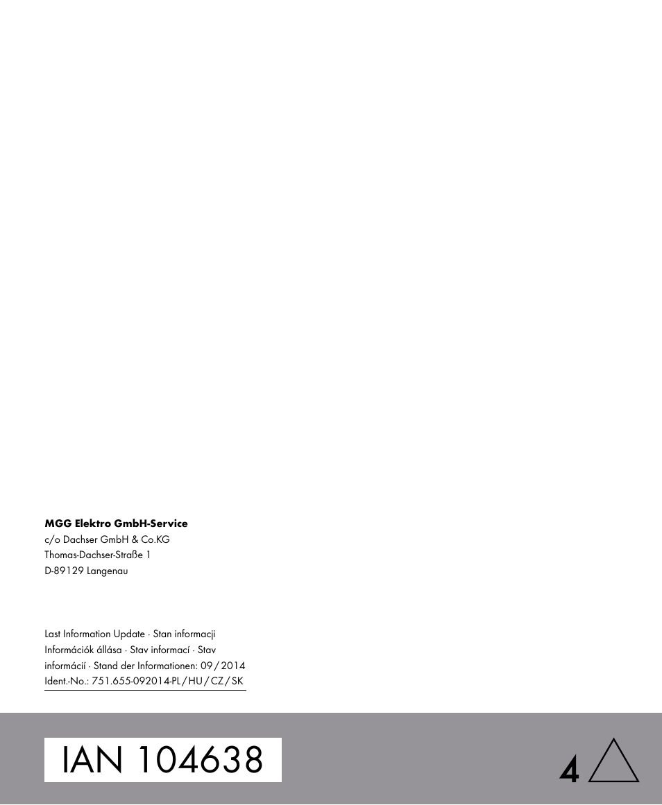 Silvercrest SKWD B1 User Manual | Page 56 / 56