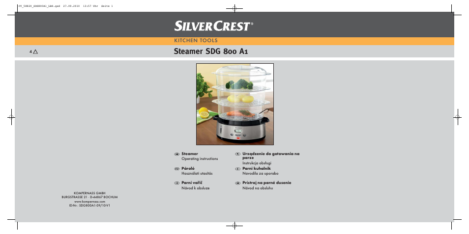 Silvercrest SDG 800 A1 User Manual | 83 pages