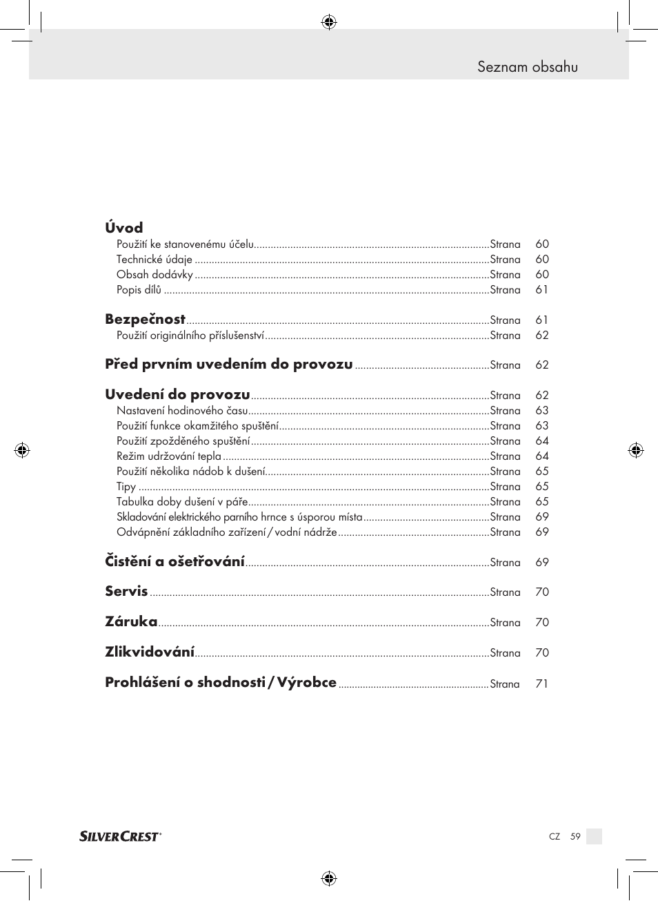 Silvercrest SDG 800 A1 User Manual | Page 57 / 83