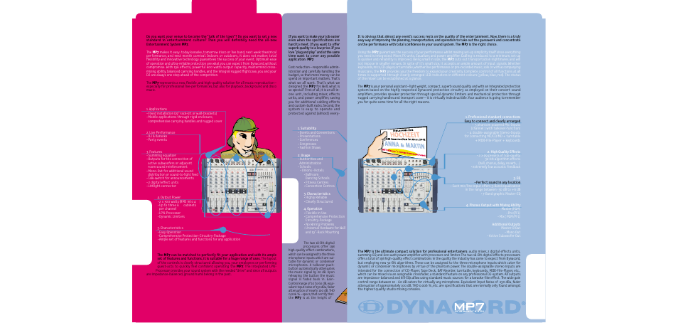 Club & bistro | Dynacord MP7 User Manual | Page 3 / 4