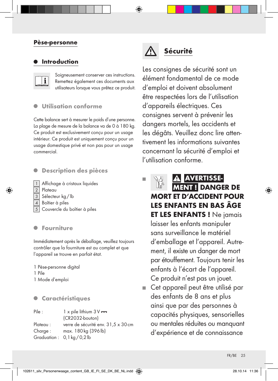 Silvercrest 102611-14-01/102611-14-02 User Manual | Page 25 / 40