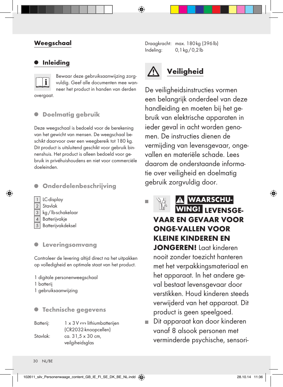 Silvercrest 102611-14-01/102611-14-02 User Manual | Page 30 / 40