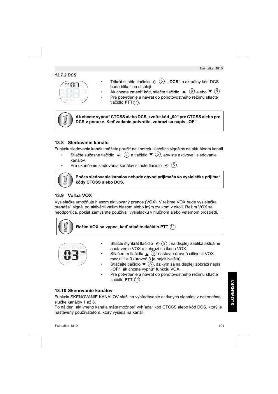 Silvercrest TWINTALKER 4810 User Manual | Page 101 / 148