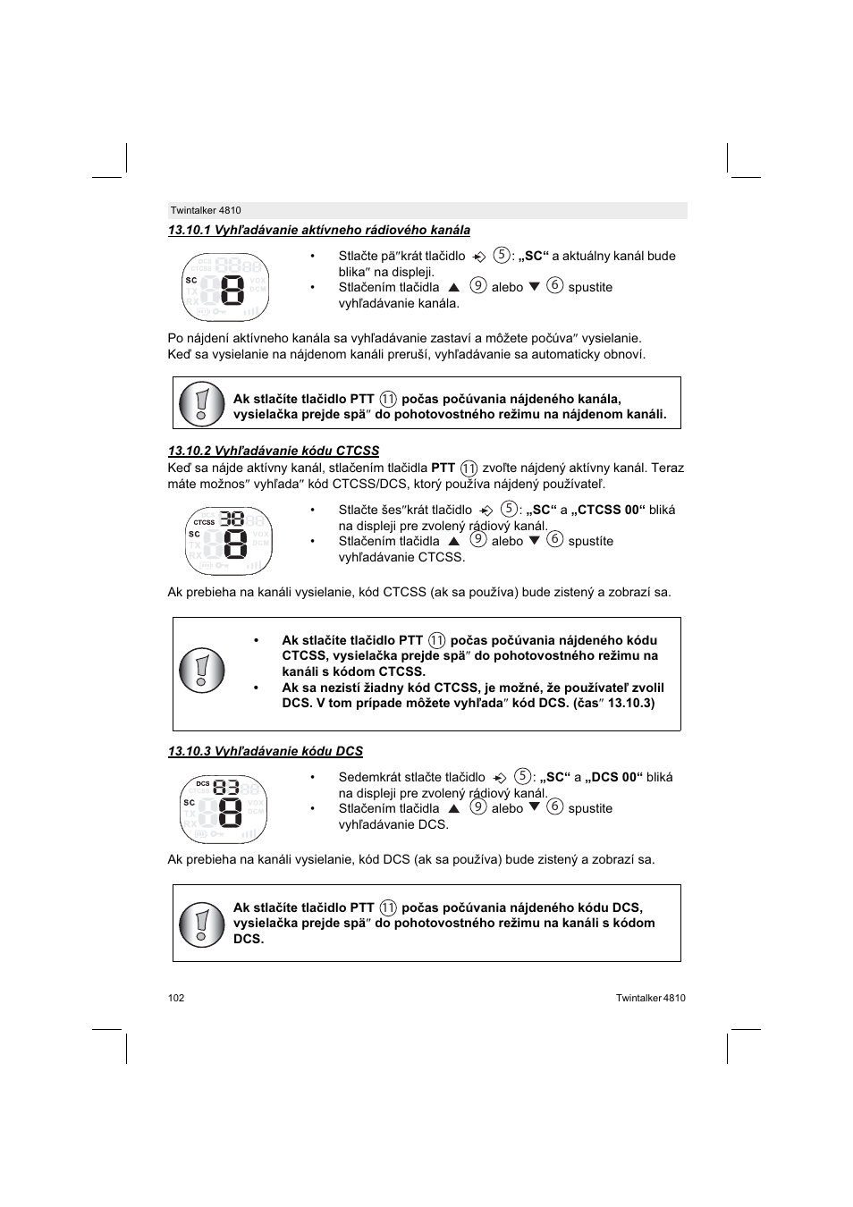 Silvercrest TWINTALKER 4810 User Manual | Page 102 / 148