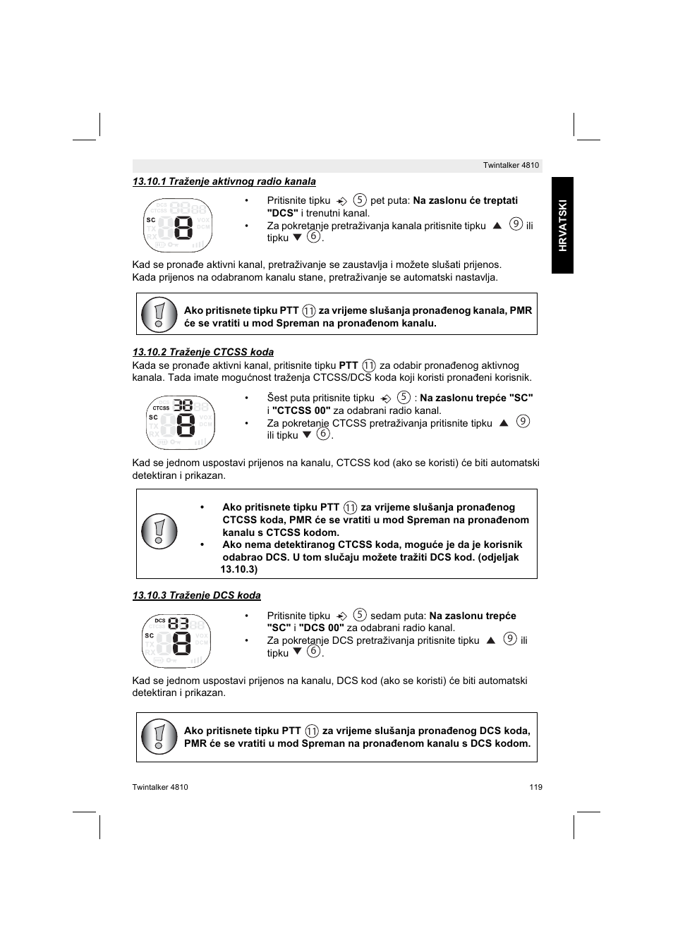 Silvercrest TWINTALKER 4810 User Manual | Page 119 / 148