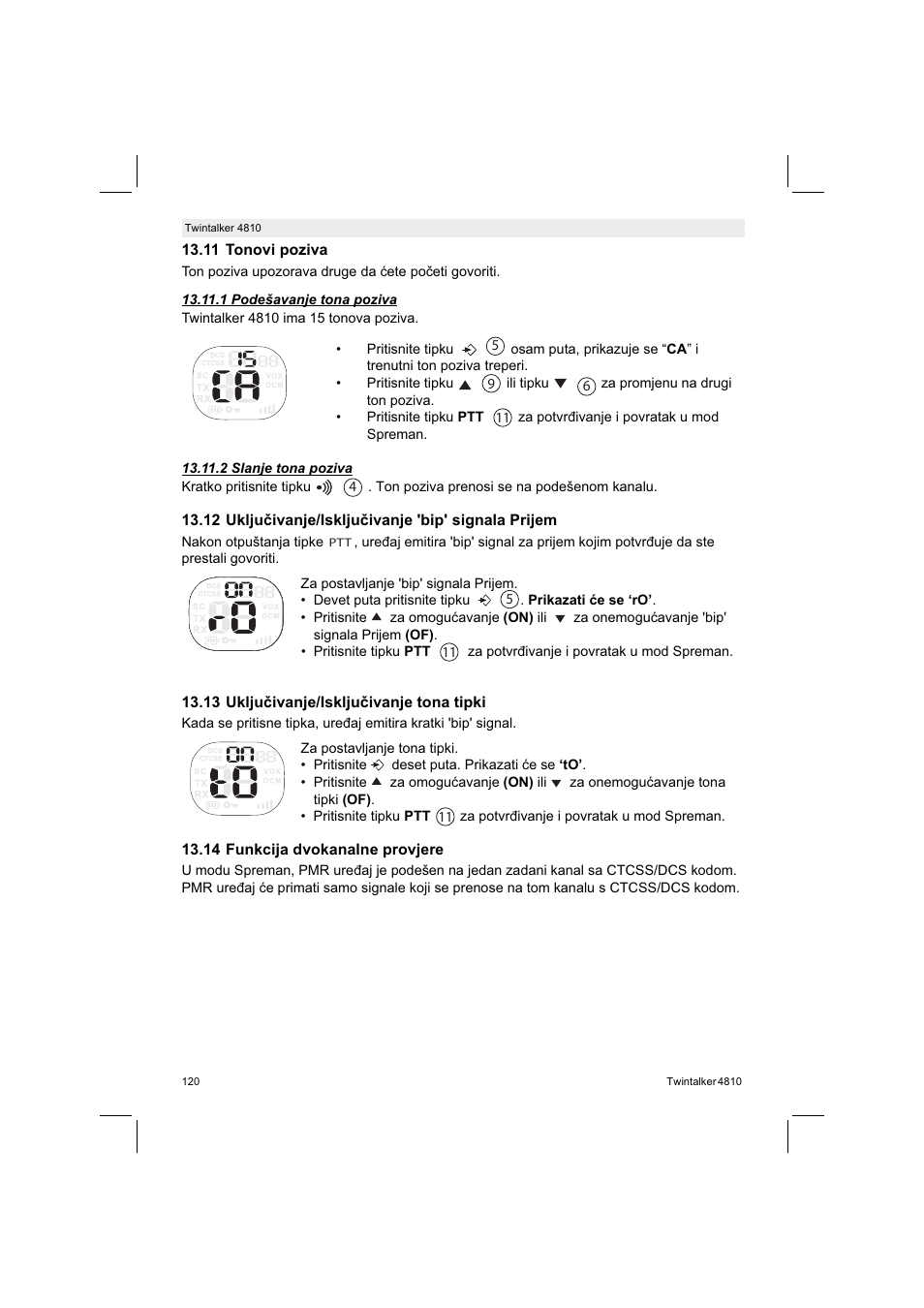 Silvercrest TWINTALKER 4810 User Manual | Page 120 / 148