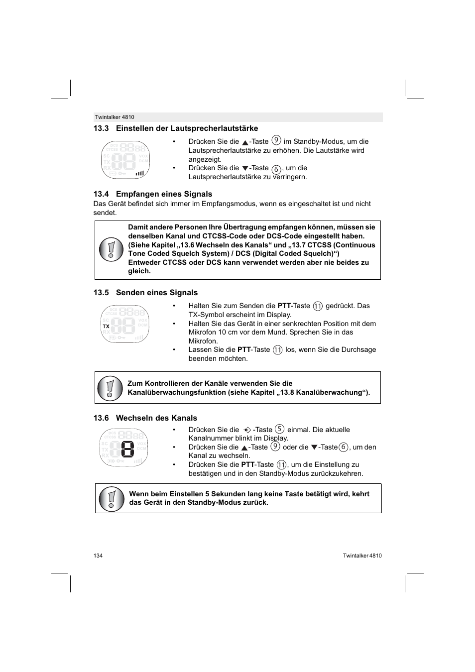 Silvercrest TWINTALKER 4810 User Manual | Page 134 / 148