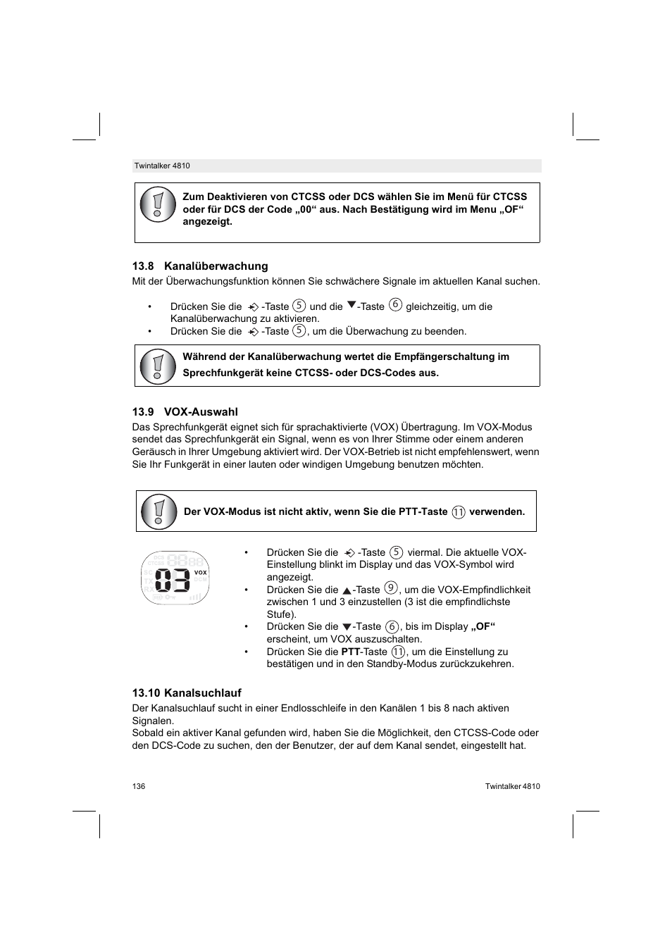 Silvercrest TWINTALKER 4810 User Manual | Page 136 / 148