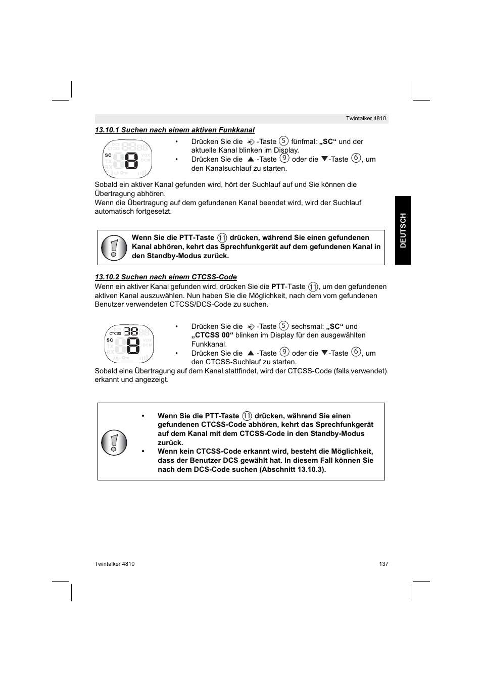 Silvercrest TWINTALKER 4810 User Manual | Page 137 / 148