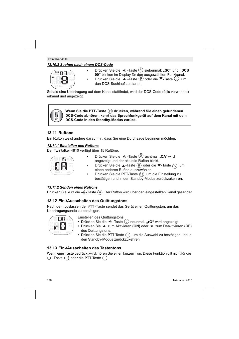 Silvercrest TWINTALKER 4810 User Manual | Page 138 / 148