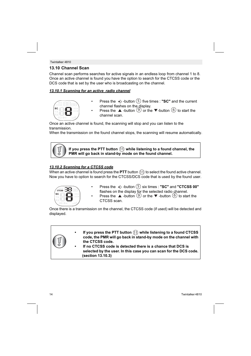 Silvercrest TWINTALKER 4810 User Manual | Page 14 / 148