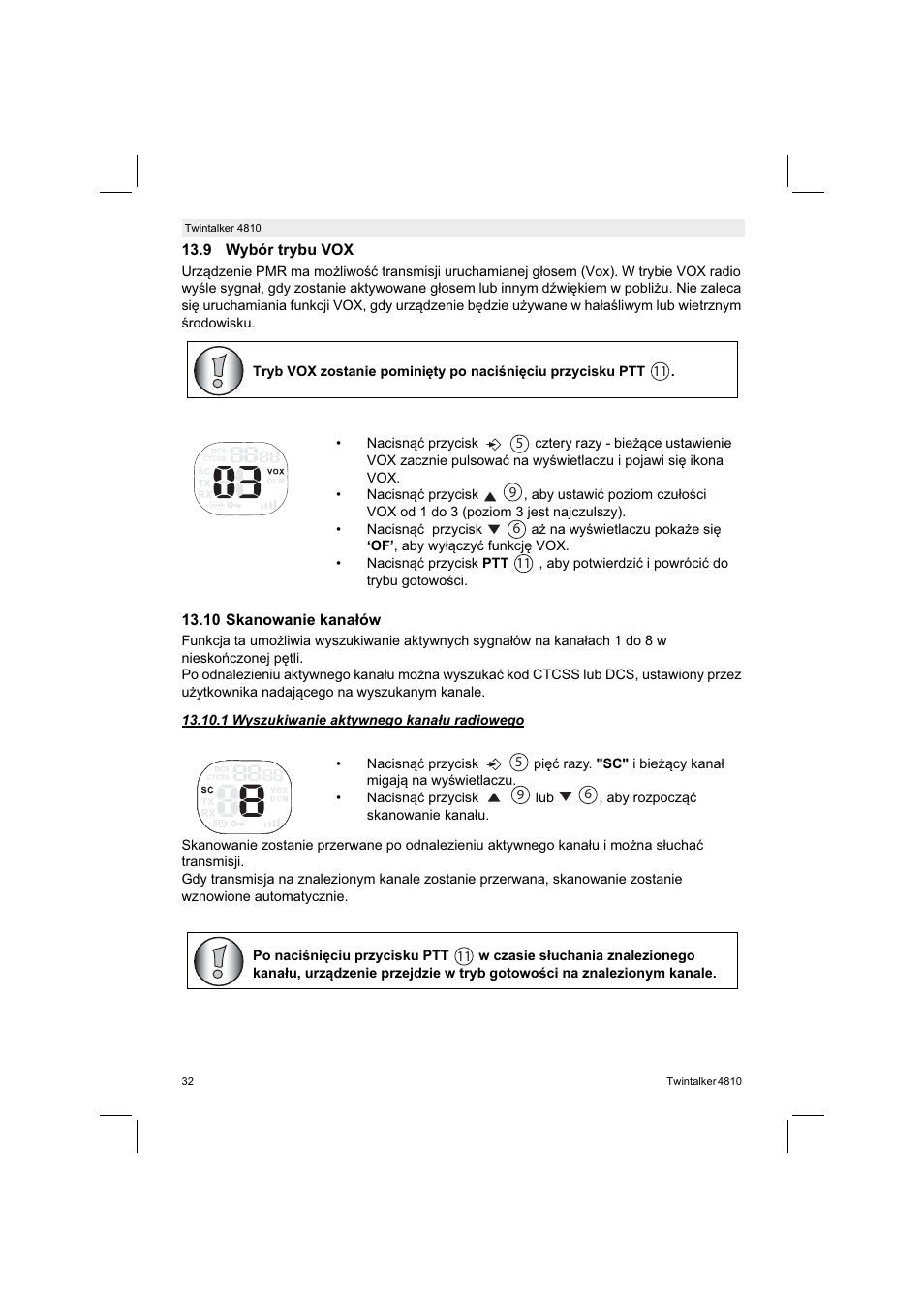 Silvercrest TWINTALKER 4810 User Manual | Page 32 / 148