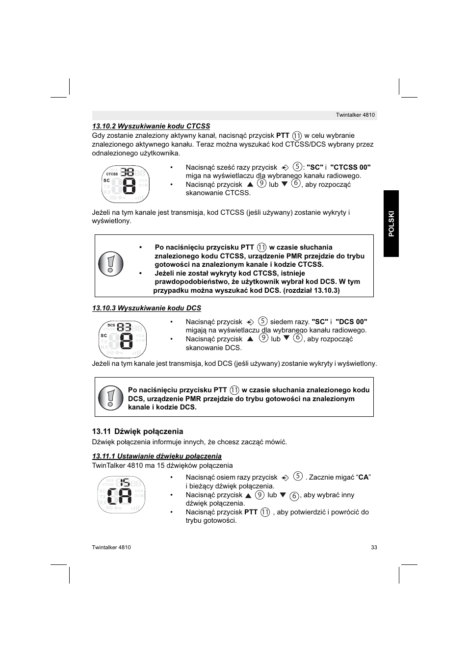 Silvercrest TWINTALKER 4810 User Manual | Page 33 / 148