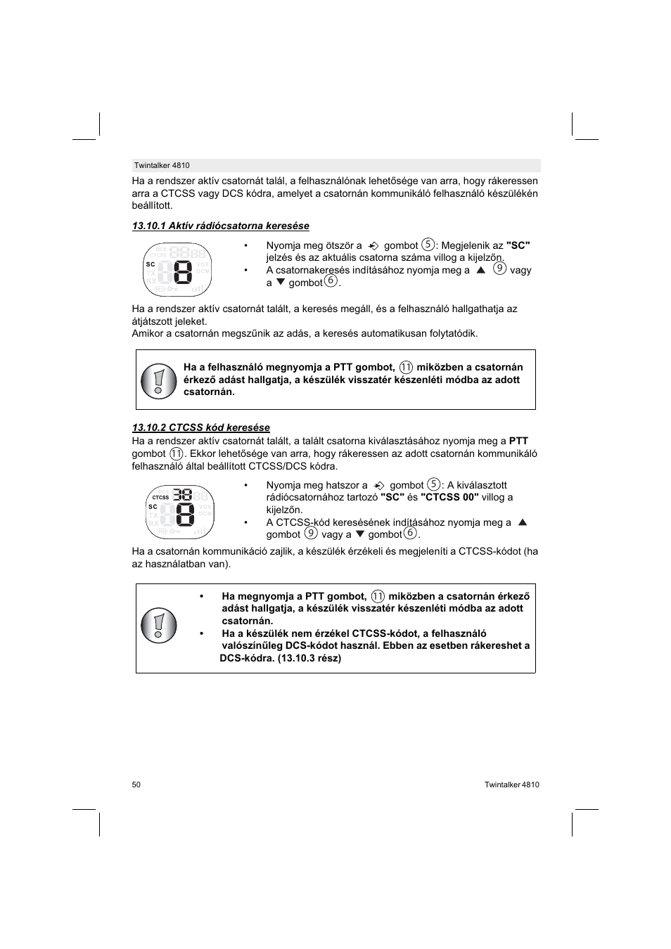 Silvercrest TWINTALKER 4810 User Manual | Page 50 / 148