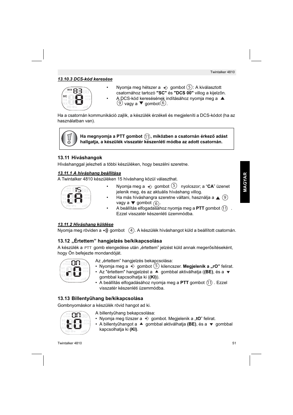 Silvercrest TWINTALKER 4810 User Manual | Page 51 / 148