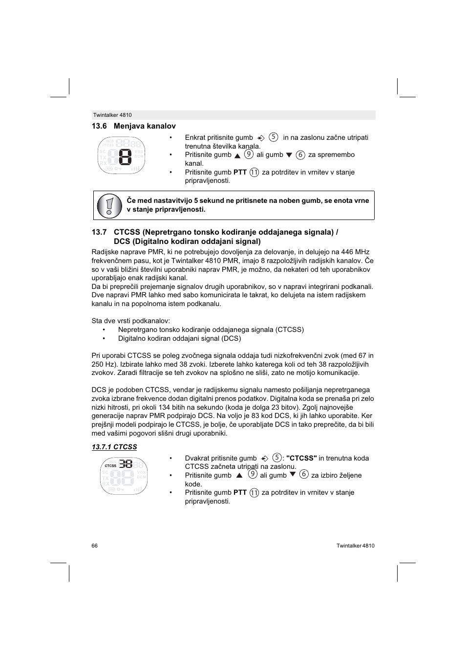 Silvercrest TWINTALKER 4810 User Manual | Page 66 / 148