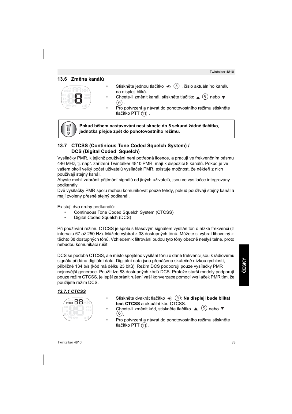 Silvercrest TWINTALKER 4810 User Manual | Page 83 / 148