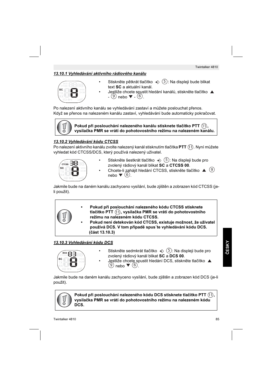 Silvercrest TWINTALKER 4810 User Manual | Page 85 / 148