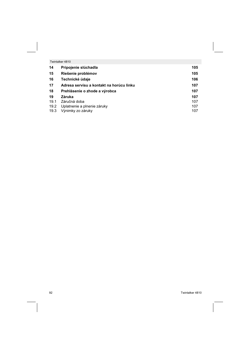 Silvercrest TWINTALKER 4810 User Manual | Page 92 / 148