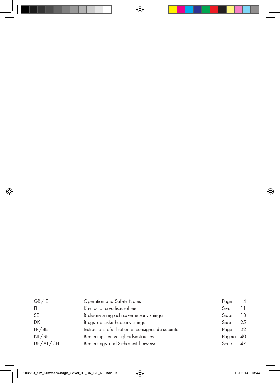 Silvercrest H14271A/H14271B/H14271C User Manual | Page 2 / 55