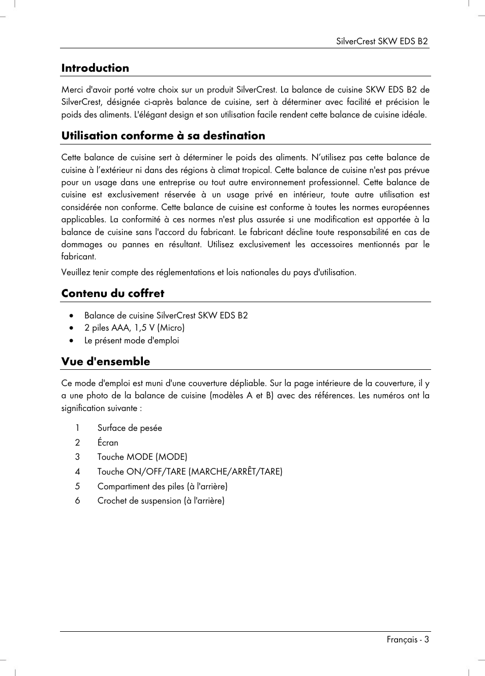 Silvercrest SKW EDS B2 User Manual | Page 5 / 34