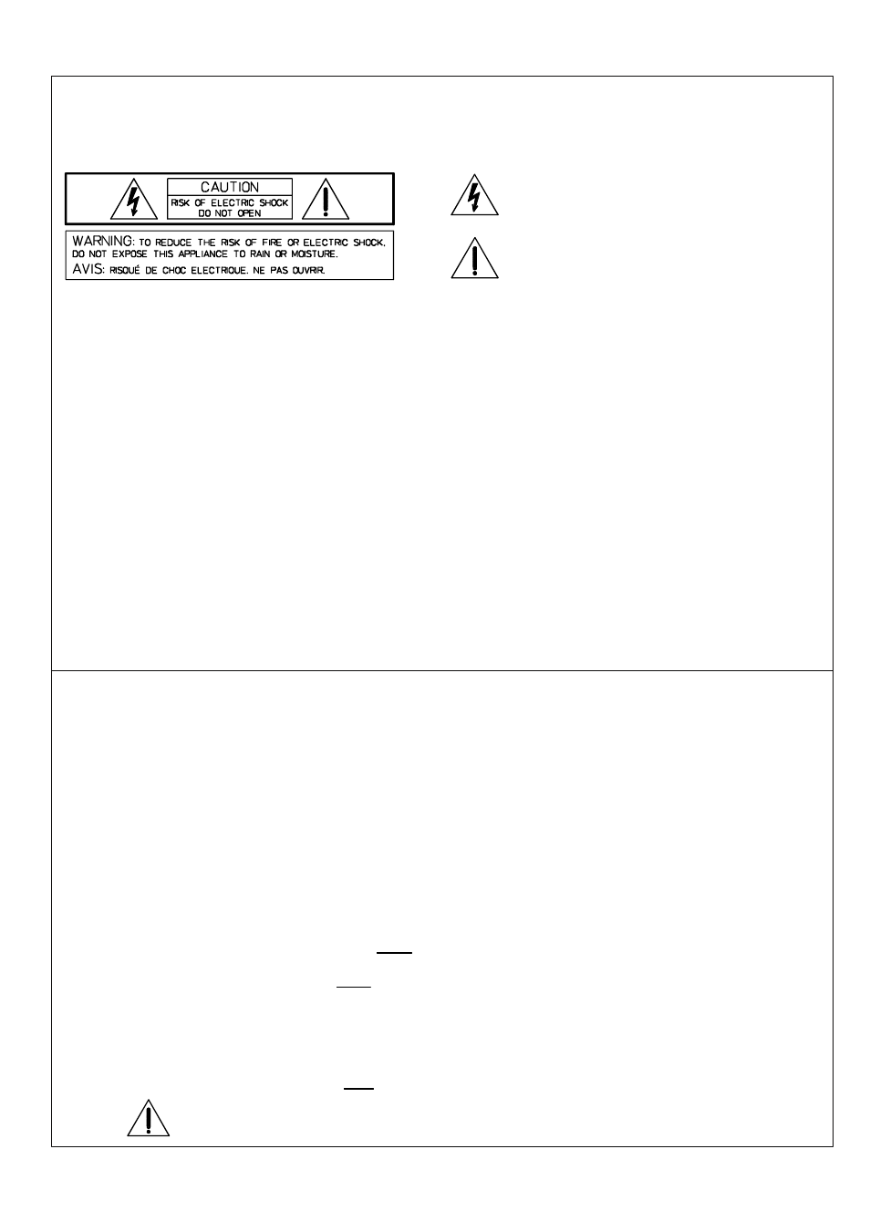Important safety instructions, Important service instructions | Dynacord 800 A User Manual | Page 9 / 29