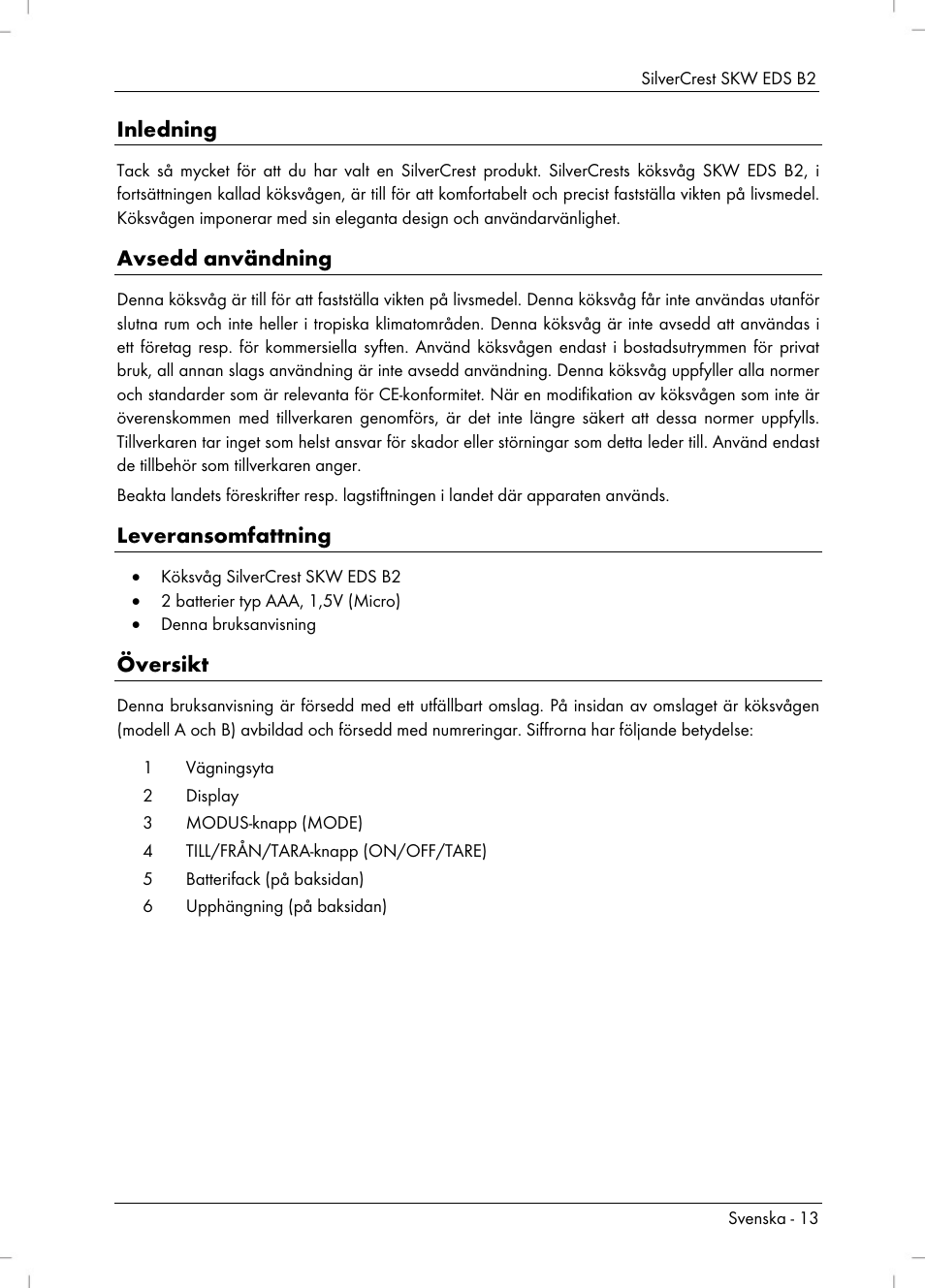 Silvercrest SKW EDS B2 User Manual | Page 15 / 54