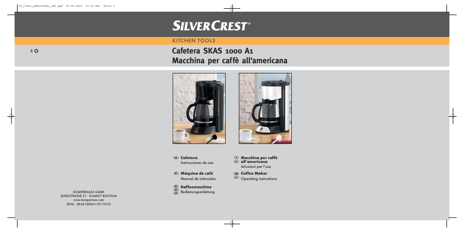 Silvercrest SKAS 1000 A1 User Manual | 42 pages