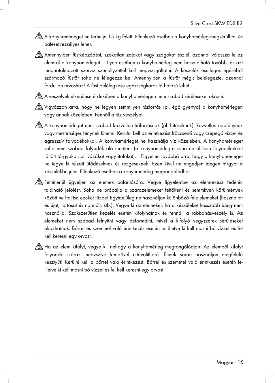 Silvercrest SKW EDS B2 User Manual | Page 17 / 54