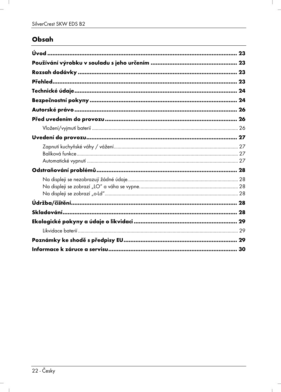 Silvercrest SKW EDS B2 User Manual | Page 24 / 54
