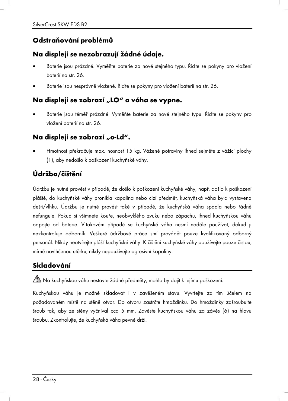 Silvercrest SKW EDS B2 User Manual | Page 30 / 54