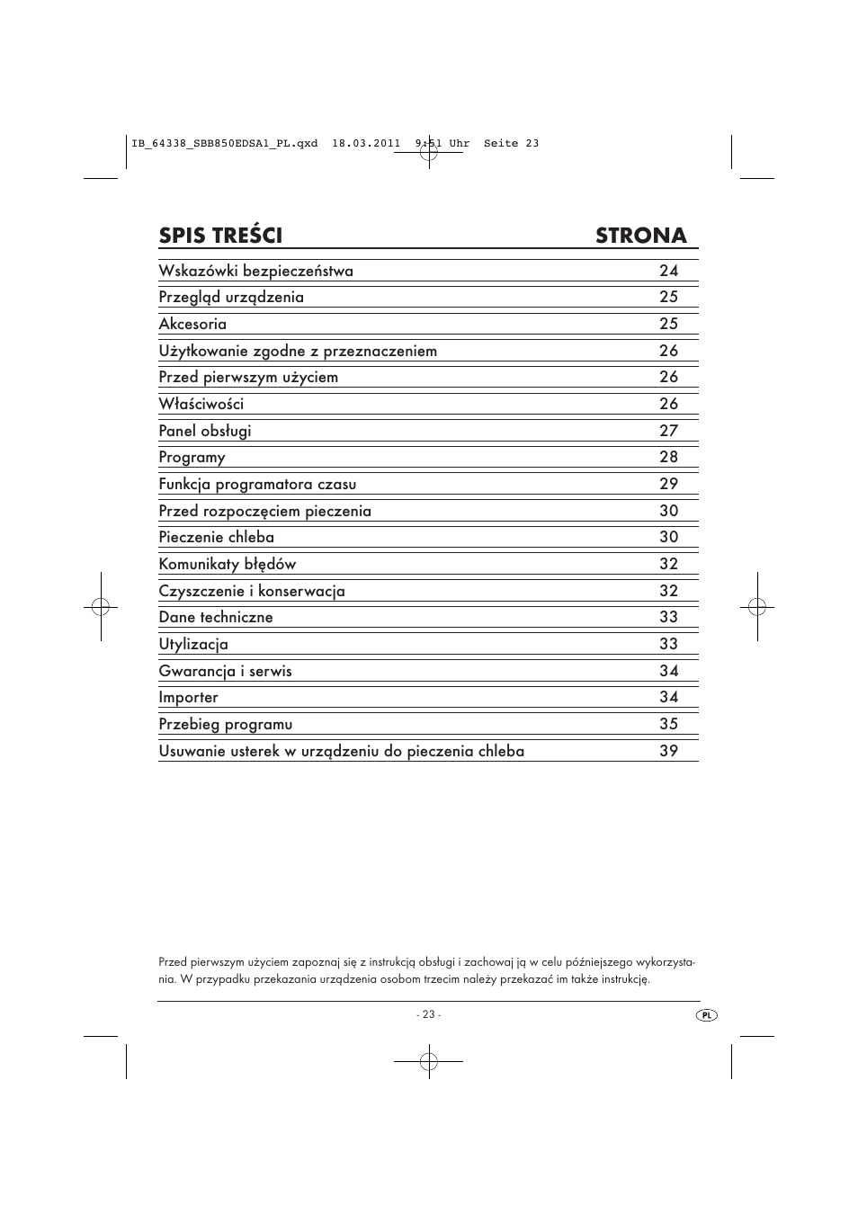 Silvercrest SBB 850 EDS A1 User Manual | Page 25 / 146