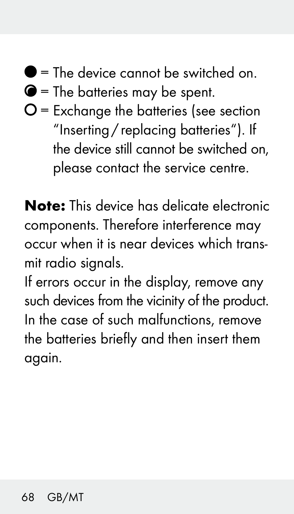 Silvercrest Z31894 User Manual | Page 68 / 90