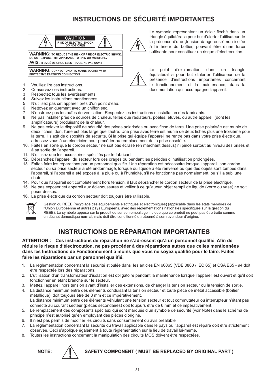 Dynacord System Power Amp Xa 4000 User Manual | Page 31 / 48