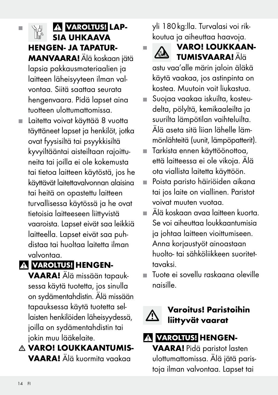 Silvercrest 103803-14-01/103803-14-02 User Manual | Page 14 / 57