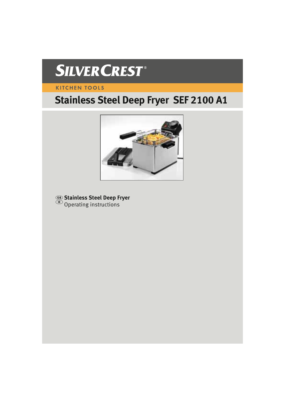 Silvercrest SEF 2100 A1 User Manual | 18 pages