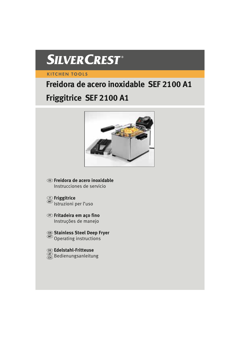 Silvercrest SEF 2100 A1 User Manual | 62 pages