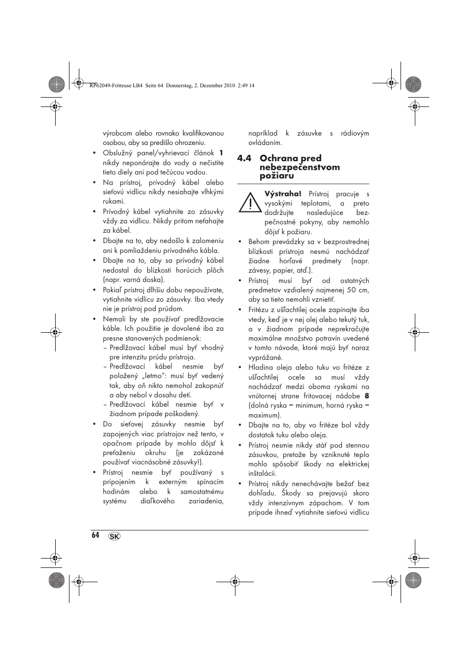 Silvercrest SEF 2100 A1 User Manual | Page 66 / 86