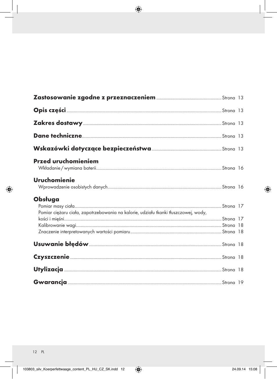 Silvercrest 103803-14-01/103803-14-02 User Manual | Page 12 / 57